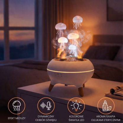 Veluria™ | Hipnotyzujący Nawilżacz Powietrza Jellyfish
